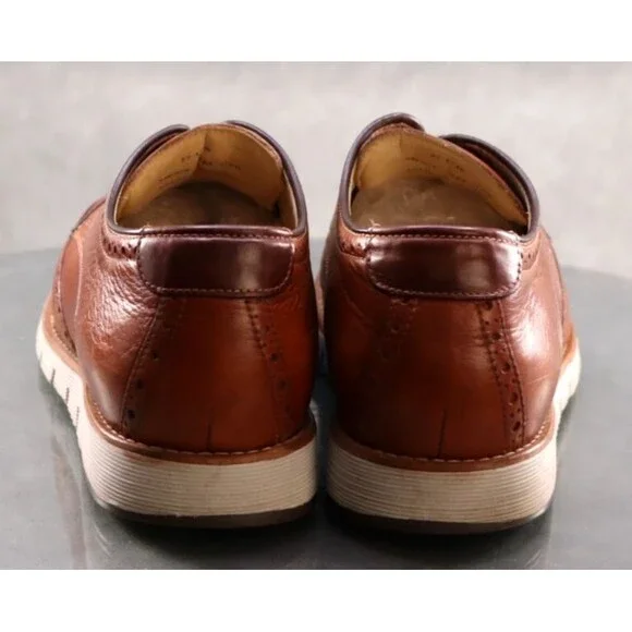 Johnston & Murphy Holden $150 Men's Wingtip Oxford Dress Shoes Size 10 M 27-1746